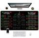Creative Game Printed Wear-resistant Rubber Mouse Pad