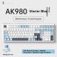 Office Computer Bluetooth Keyboard Game Side Three-mode Wireless
