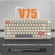 Chidu V75 Aluminum Tuo Mechanical Keyboard Bluetooth Wireless