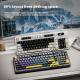 Three-mode RGB Wireless Bluetooth Side Engraving With Knob Game Mechanical Keyboard