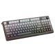 Wireless Bluetooth Dual-mode Keyboard Gradient Belt Display Computer Office