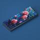 Oil Painting Style Side Carving Transparent Original PBT Atk68 Key Cap