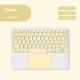 Bluetooth Keyboard With Touch For Mobile Phone Tablet Wireless Rechargeable