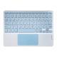 Bluetooth Keyboard With Touch For Mobile Phone Tablet Wireless Rechargeable