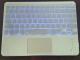 Bluetooth Keyboard With Touch For Mobile Phone Tablet Wireless Rechargeable