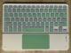Bluetooth Keyboard With Touch For Mobile Phone Tablet Wireless Rechargeable