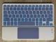 Bluetooth Keyboard With Touch For Mobile Phone Tablet Wireless Rechargeable