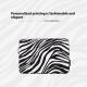 Zebra Pattern Casual Digital Notebook Protective Sleeve