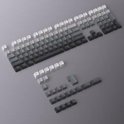 Polar Day Gradient Engraved Luminous Machinery Key Cap