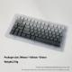 Polar Day Gradient Engraved Luminous Machinery Key Cap