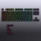 Contour Line Black Line Crack Character Luminous Key Cap