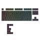 Contour Line Black Line Crack Character Luminous Key Cap
