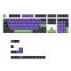Positive Engraved Small Full Set 126 Key Height Two-color Key Cap