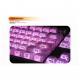 White Fission Side Carving Transparent Keycap