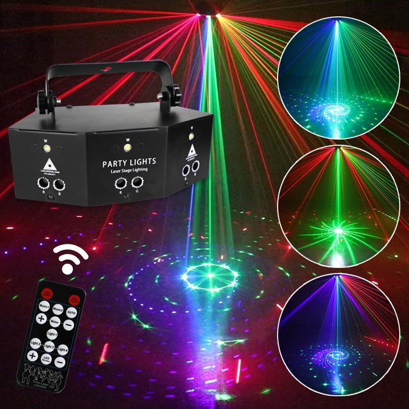 New Nine Eye Laser Strobe Light