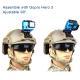 Camera recorder helmet holder