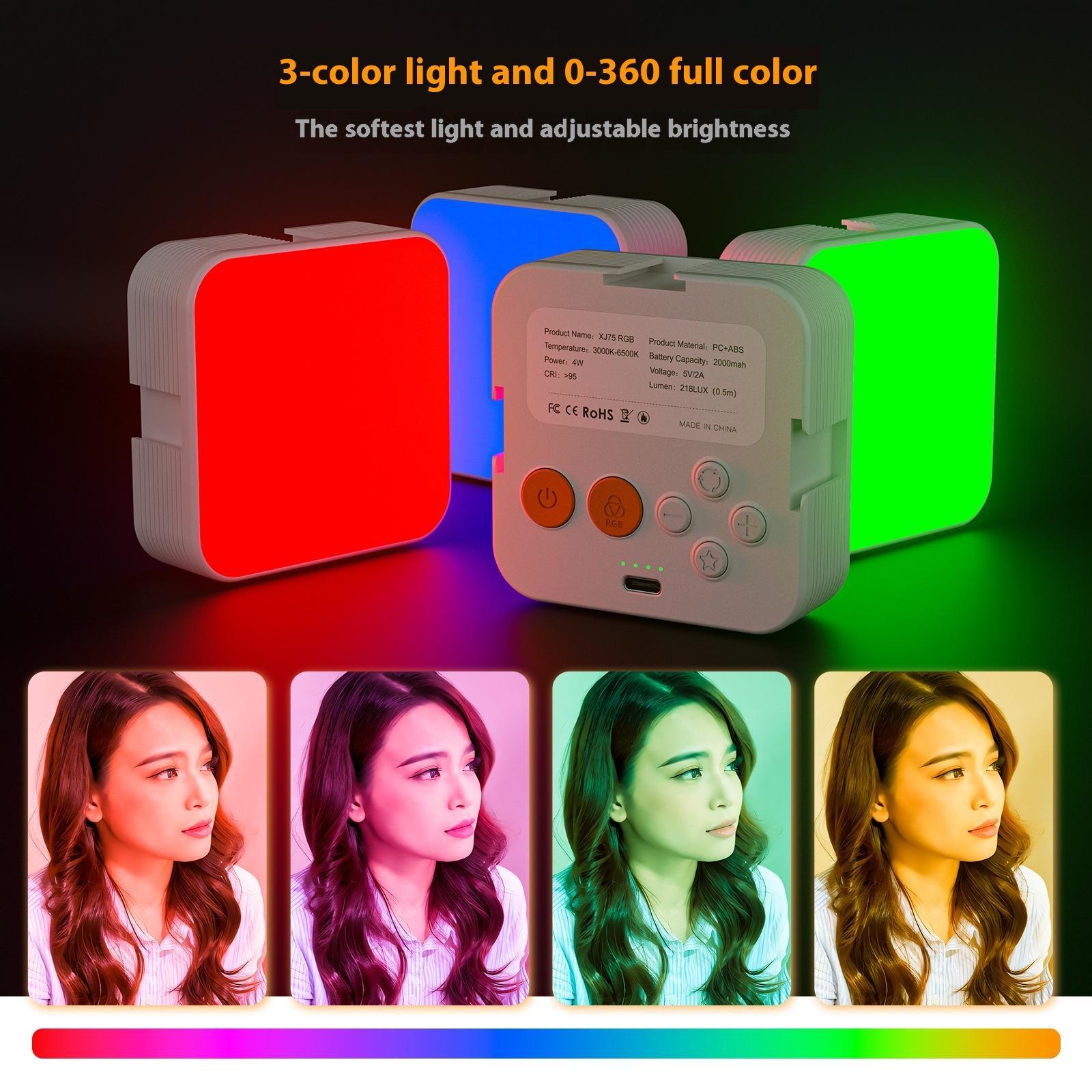 Camera Pocket Light Atmosphere Mini RGB