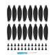 Mini Propeller Low Noise Wing Propeller Blade Accessories