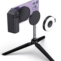 LED Folding Magnetic Suction Mobile Phone Fill Light Wireless