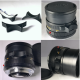 Manual lens focusing ring apron