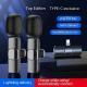 Microphone K8K9 Neckline Clip Live Radio Intelligent Noise Reduction