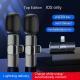 Microphone K8K9 Neckline Clip Live Radio Intelligent Noise Reduction