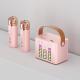 Wireless Bluetooth Speaker Family KTV Colorful Light Microphone