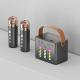 Wireless Bluetooth Speaker Family KTV Colorful Light Microphone