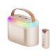 Wireless Bluetooth Speaker Family KTV Colorful Light Microphone