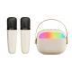 Wireless Bluetooth Speaker Family KTV Colorful Light Microphone