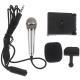 Portable 3.5mm Stereo Studio Mic KTV Karaoke Mini Microphone