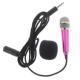 Portable 3.5mm Stereo Studio Mic KTV Karaoke Mini Microphone
