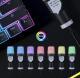 Clear Full RGB Capacitor Esports Gaming Desktop Microphone Computer Microphone