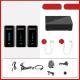 Wireless Little Bee Clip-on Microphone Mobile DSLR Camera