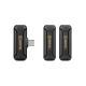 Clip-on Radio Microphone Recording Noise Reduction Portable Interview
