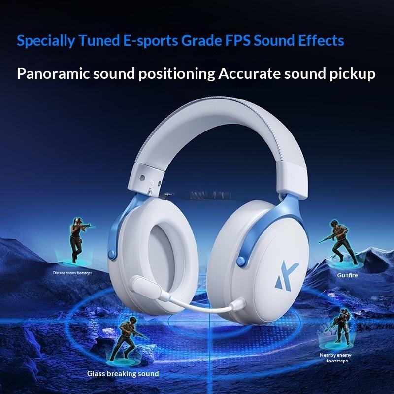 Gaming Headset Over-ear Four-mode For Gaming On PC Via Bluetooth