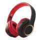 Foldable Bluetooth Headset With Large Earcups Card Slot And Long Battery Life