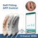 Wireless Bluetooth Noise-Canceling RIC Hearing Aid