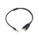 Laptop Headphone Microphone Headset 2-in-1 Adapter Cable