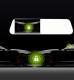 White glass white mirror new driving recorder