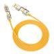 120W Zinc Alloy Fast Charging Four-in-one Charging Multi-function Switching Interface Double Typec Bold Silicone Data Cable