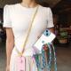 Crossbody Three-strand Horse Tail Mobile Phone Lanyard