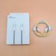 Nylon Braided Macaron PD20W Fast Charge Data Cable