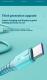 The Fast Charging Data Cable Is Suitable For Mobile Phone Liquid Silicone Charging Cable With Light