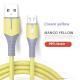 The Fast Charging Data Cable Is Suitable For Mobile Phone Liquid Silicone Charging Cable With Light