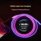 Colorful RGB Illuminating Data Cable Breathing Light Gradient PD66W