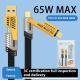 Fast Charge Data Cable Type-c Mobile Phone 66W Charging Cable
