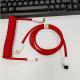 8K Magnetic Shaft Machinery Keyboard Cable Keyboard Cable Aviation Incense Inserted Spring Wire