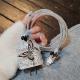 Three-dimensional Butterfly USB Cable Protection Sleeve