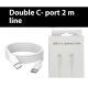 60W Dual Type-c Fast Charge Data Cable